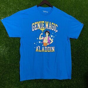 Disney Aladdin, Genie Magic, Cartoon Movie, Graphic T-shirt size XL